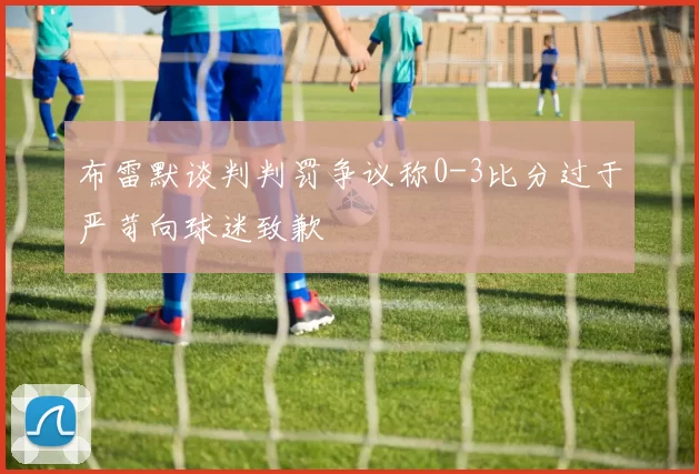 布雷默谈判判罚争议称0-3比分过于严苛向球迷致歉
