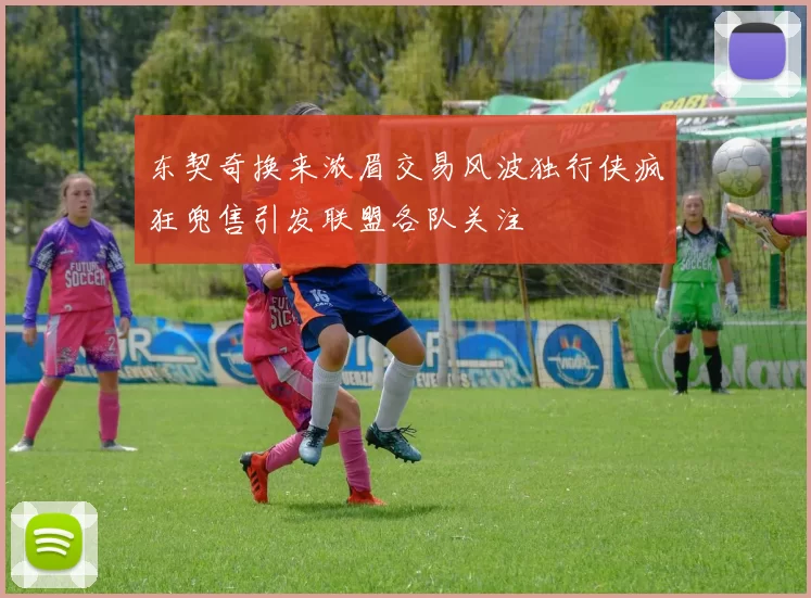 东契奇换来浓眉交易风波独行侠疯狂兜售引发联盟各队关注